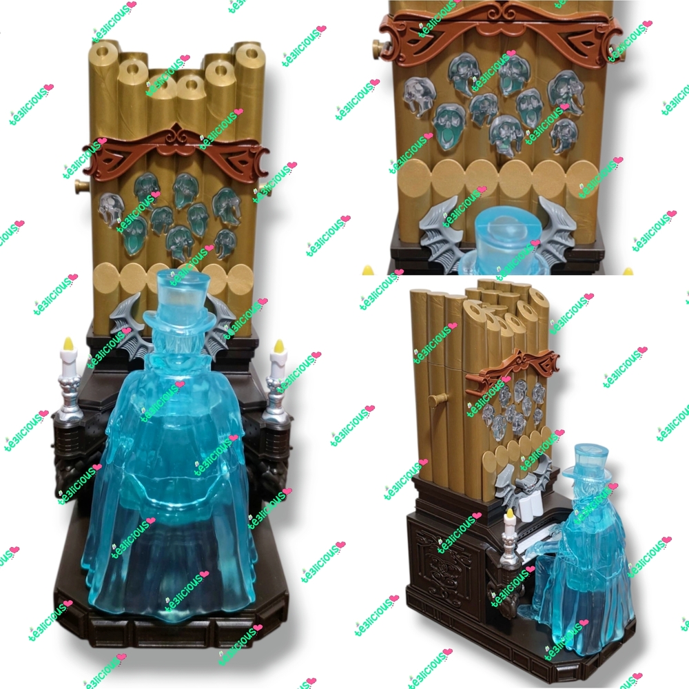 DISNEY PARKS HAUNTED MANSION VICTOR GEIST ORGAN PLAYER MUSIC LIGHT UP SIPPER